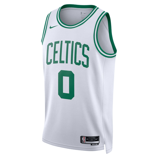 Boston Celtics Association Edition White NBA Jersey - Jayson Tatum 0